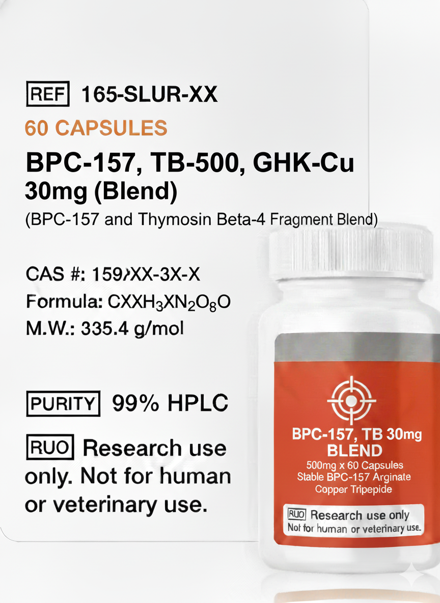 BPC-157, TB-500, GHK-Cu 30mg (Glow Blend) BPC-157, TB-500, GHK-Cu 30mg (Glow Blend)