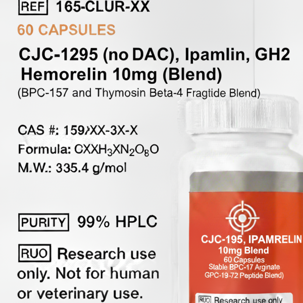 CJC-1295 (no DAC), Ipamorelin 10mg (Blend)