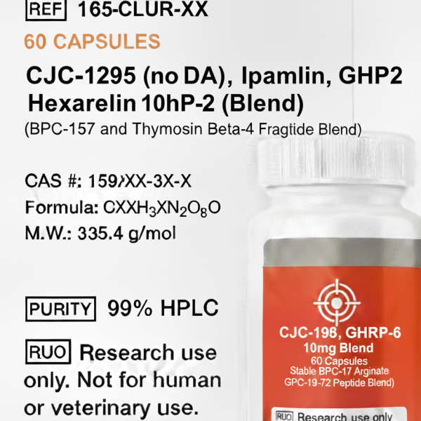 CJC-1295 (no DAC), Ipamorelin, GHRP-2 (Blend)