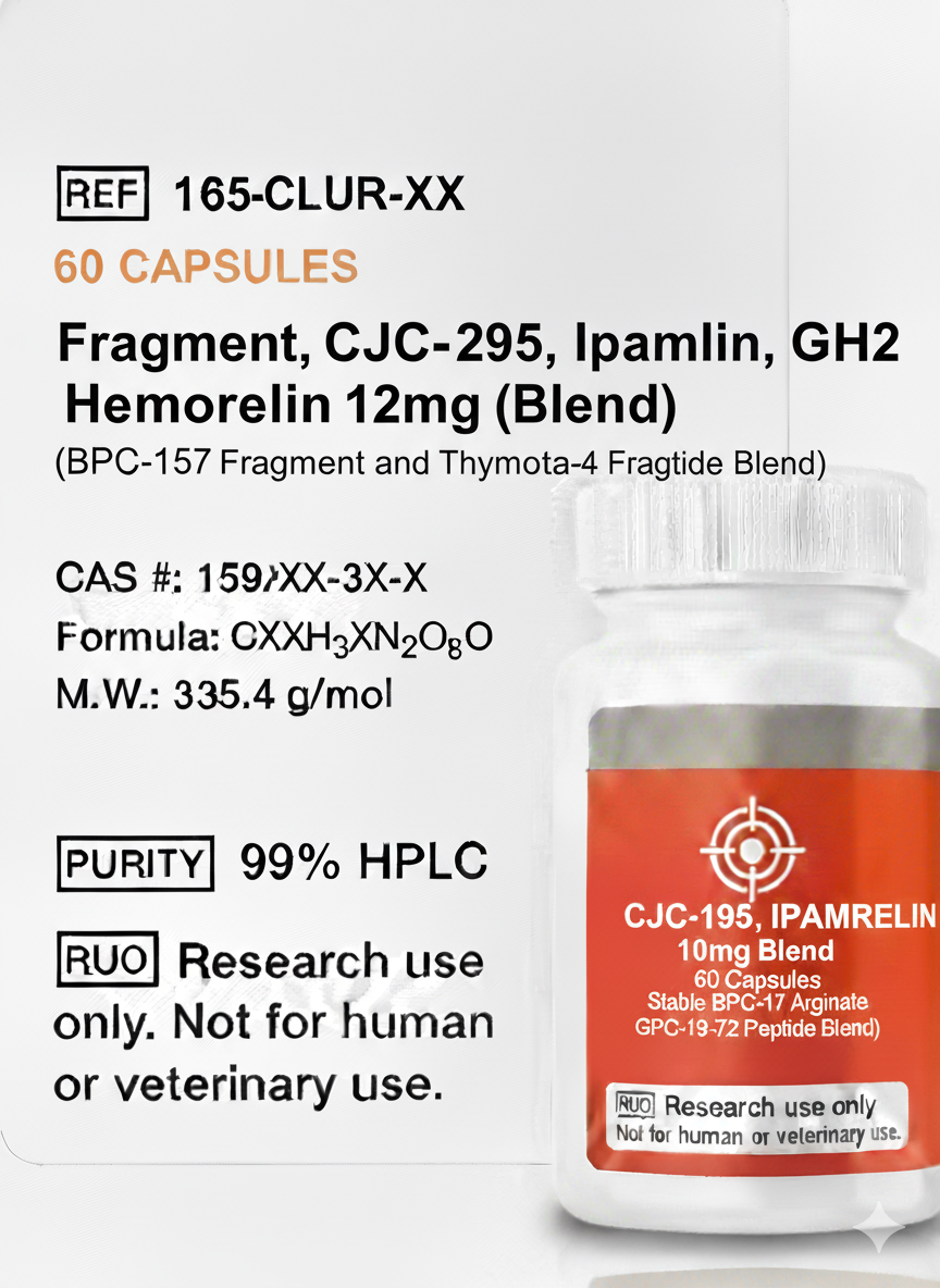Fragment, CJC-1295 (no DAC), Ipamorelin 12mg (Blend) Fragment, CJC-1295 (no DAC), Ipamorelin 12mg (Blend)