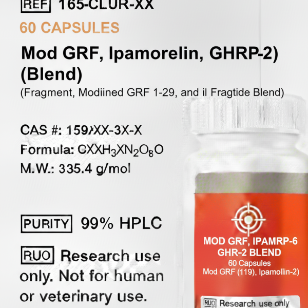 Mod GRF (1-29) + Ipamorelin + GHRP-2 (Blend)